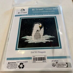 Penguin Cross Stitch Kit - Bilrost # DA703 Penguin New